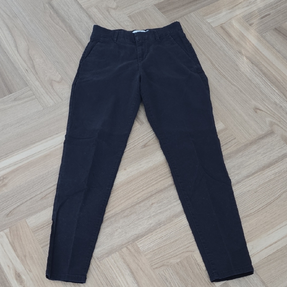 H&M L.O.G.G. NAVY Slim Fit Pants Size 4